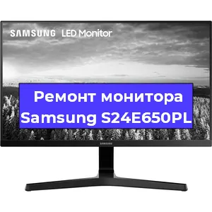 Замена конденсаторов на мониторе Samsung S24E650PL в Екатеринбурге